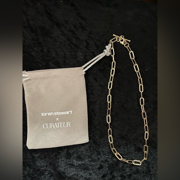 NWT Loren Stewart Double Wrap Toggle Bracelet Gold Plated MSRP $262 - Picture 4 of 6